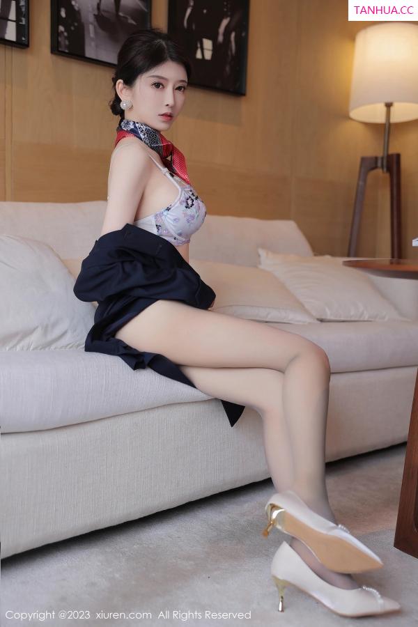 吴玉 玉兔miki [XiuRen]高清写真图 2023.06.25 No.6966 玉兔miki 黑丝美腿第27张图片